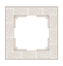 WL05-Frame-01-ivory Рамка на 1 пост (слоновая кость) Werkel