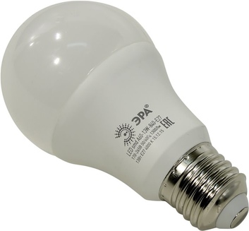 Лампа светодиодная ЭРА LED smd A60-13w-827-E27