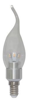 LE SVD CL LED 6W 4K E14(Premium.прозрачная) Лампа светодиодная LEEK