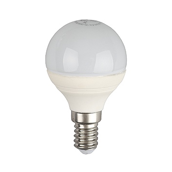Лампа светодиодная ЭРА F-LED P45-5w-827-E14