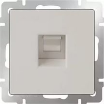 WL06-RJ-45 Розетка интернет (серебряный) Werkel