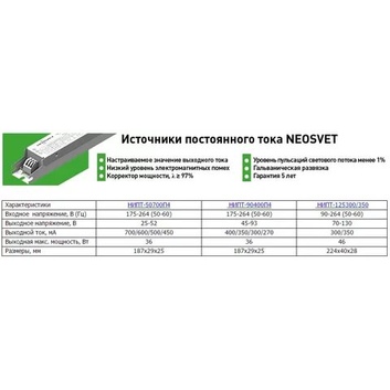 НИПТ-50700П4 Источник постоянного тока СНЯТ