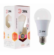 Лампа светодиодная ЭРА STD LED A60-15W-827-E27