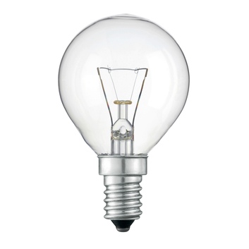 ДШ 60Вт Е14 Лампа накаливания G45 шар прозр. IEK