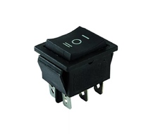 Клавишный переключатель YL-211-05 черный 2 положения 1з TDM