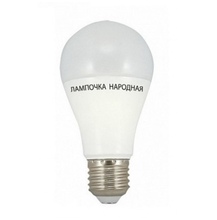 НЛ-LED-A60 12Вт-4000 К-Е27(60х112) Лампа светодиодная Народная TDM