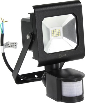 Светодиодный прожектор ЭРА LPR-10-6500K-M-SEN SMD PRO