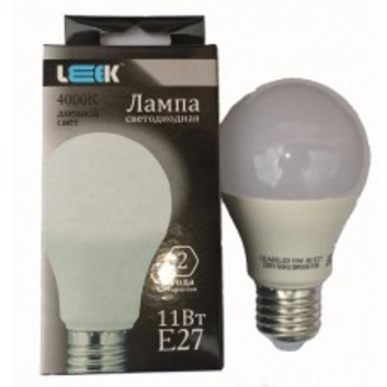 LE A60 LED 10W 3K E27 лампа светодиодная LEEK