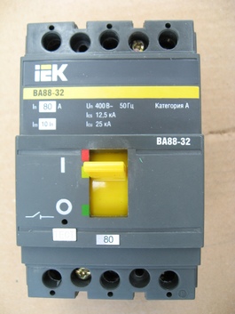 ВА88-32 3Р 63А 25кА IEK (1 шт)(Россия)