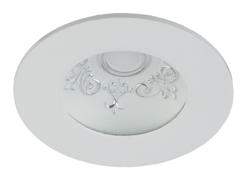 DK LED 11-10 CH светильник светодиодн. круглый даунлайт с рисунком 10W 4000K Светильник ЭРА СНЯТ