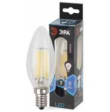 Лампа светодиодная ЭРА F-LED B35-7w-840-E14