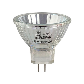 Лампа галогенная ЭРА GU4-MR11-20W-12V-30CI