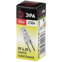 Лампа галогенная ЭРА GY6.35-JCD-50W-230V