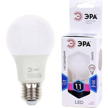 Лампа светодиодная ЭРА LED smd B35-11w-860-E14