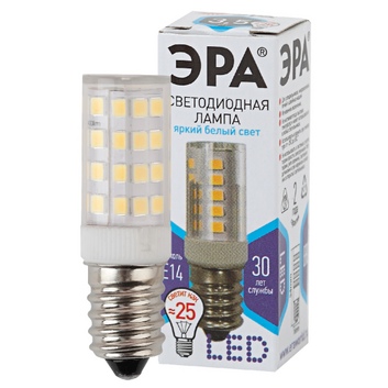 Лампа светодиодная ЭРА LED smd T25-3,5w-CORN-840-E14 СНЯТ