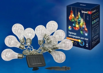 USL-S-126\PT4000 BULBS Садовая гирлянда на солнечной батарее