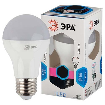 Лампа светодиодная ЭРА LED smd A65-18w-840-E27 ECO