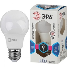 Лампа светодиодная ЭРА STD LED A60-9W-840-E27