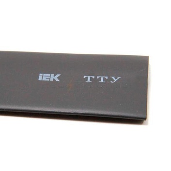 Трубка ТТУ 45\22,5 черная 1 м IEK