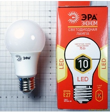 Лампа светодиодная ЭРА LED smd P45-10w-840-E27 ЕСО СНЯТ (замена Б0050234)