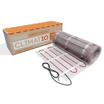 Греющий мат CLIMATIQ МАТ(150 Вт/м2)9,0m2