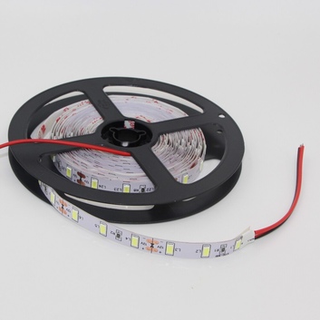 Лента светодиодная SMD5730 60LED/m 12V IP65 12мм 6000K  белый 12В(141-233)