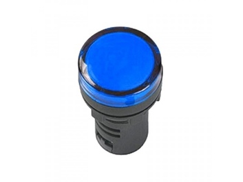 Лампа AD16DS (LED) матрица d16мм синий 230В AC TDM